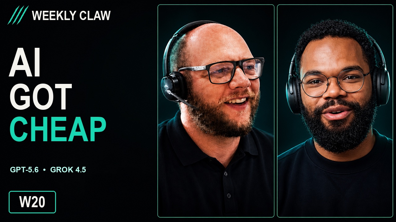 YouTube thumbnail for Weekly Claw episode 20