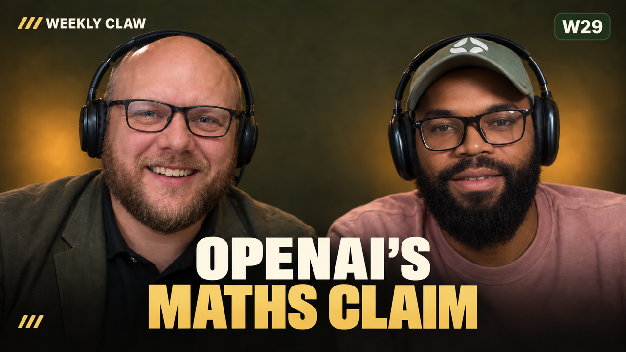 YouTube thumbnail for Weekly Claw episode 29